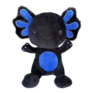 Axie the Axolotl 13" Black Axolotl Plush Toy by Fiesta
